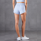 Day dream Blue Loose Shorts with pockets