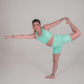 Green Turquoise Yoga Top