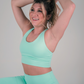 Green Turquoise Yoga Top