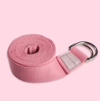 Pink Yoga Stretch Band